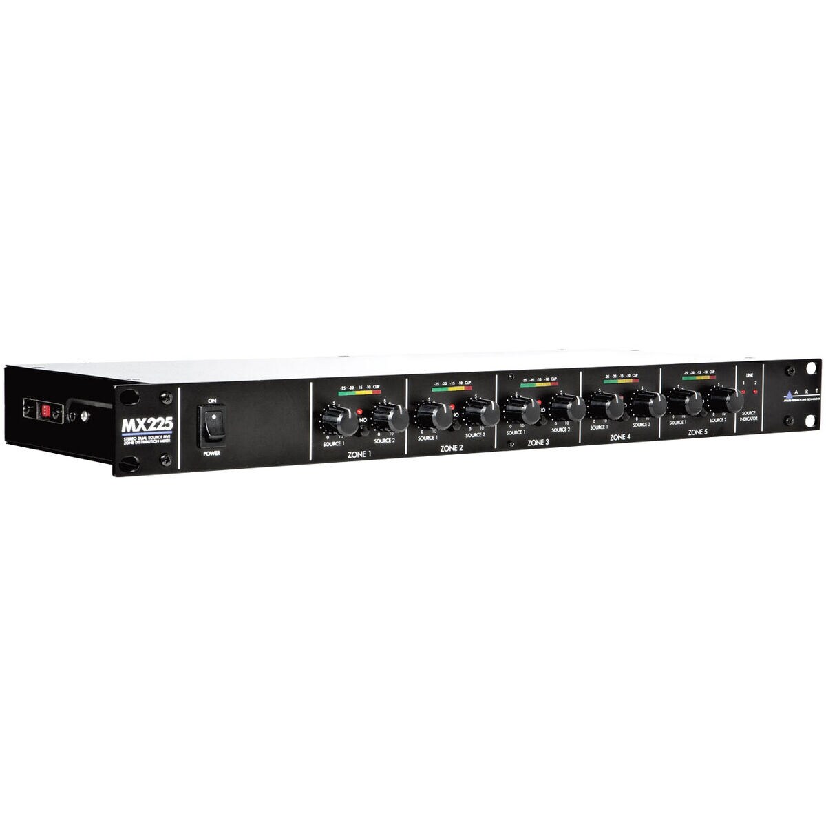 ART MX225 5Channel Zone Distribution Mixer